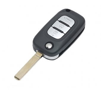 Carcasa cheie Topautochei&amp;reg; pentru Mercedes Benz Smart Fortwo 453 Forfour 2015 2016 2017, 3 butoane foto