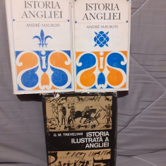ISTORIA/ISTORIA ILUSTRATA A ANGLIEI-MAUROIS/TREVELYAN (3 VOL)