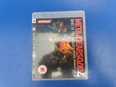 Metal Gear Solid 4: Guns of the Patriots - joc PS3 (Playstation 3) foto