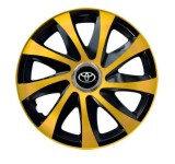 Cumpara ieftin Set 4 capace roti Drift extra gold R15 pentru gama auto Toyota