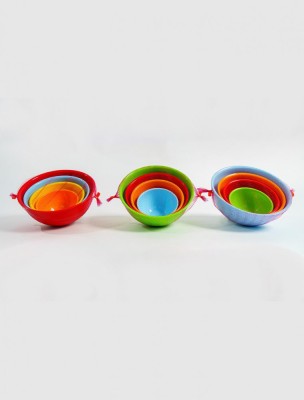 SET BOL ROTUND STERK 4/SET- 0,5 + 1 + 2 + 3 L foto