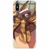 Husa silicon pentru Xiaomi Mi 8 Pro, Photograph Girl