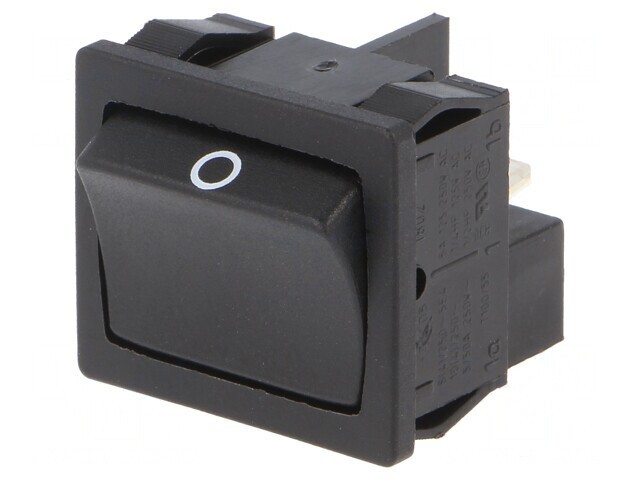 Comutator Basculant ON-OFF 6A Negru IP40
