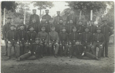 AMS# - ILUSTRATA/FOTOGRAFIE PARADA OFITERI WW1 1916 CIRCULATA foto