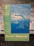 Marea Noastră, Revista Ligii Navale Rom&acirc;ne, no. 4, aprilie 1940, Apus de soare pe Dunăre, spre V&acirc;lcov
