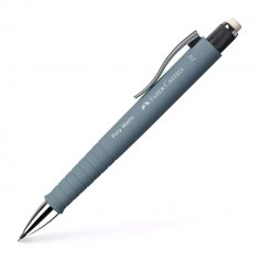Creion Mecanic Poly Matic Faber-Castell, Mina 0.7 mm, Gri, Creioane Mecanice, Creioane Faber-Castell, Creion cu Mina, Creioane cu Mina, Creioane Mina
