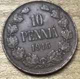 MNDSTR053 Finlanda 10 pennia 1916