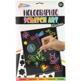 Set fise razuibile Holographic Scratch Art Grafix GR220002