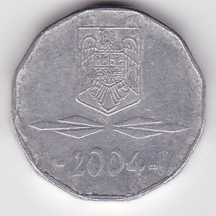ROMANIA 5000 LEI 2004