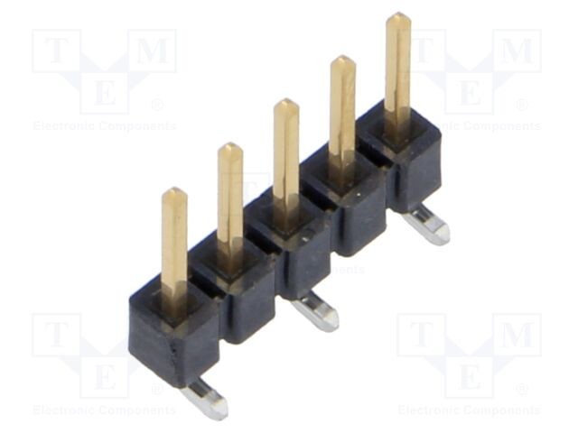 Conector şiruri pini tată 5 PIN 2,54mm aurit SMT SAMTEC