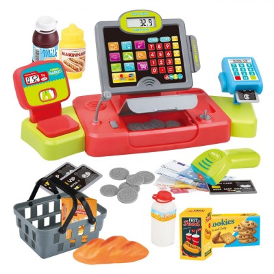 Set Jucărie, Mini Market, 23 Piese, Multicolor, Cu Sunet și Lumină foto