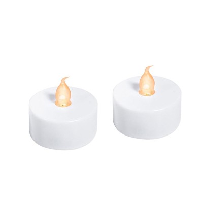 Lumanare LED 4x4 cm, tip pastila, set 2 bucati, ATU-083047 foto
