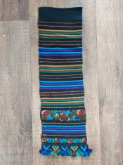 ** Catrinta / Zadie veche romaneasca - Tara Lapusului / Lapus, din lana tesuta in razboi si cusuta / brodata de mana