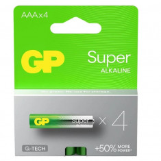 Baterie alcalina Super GP R3 (AAA) 4 buc