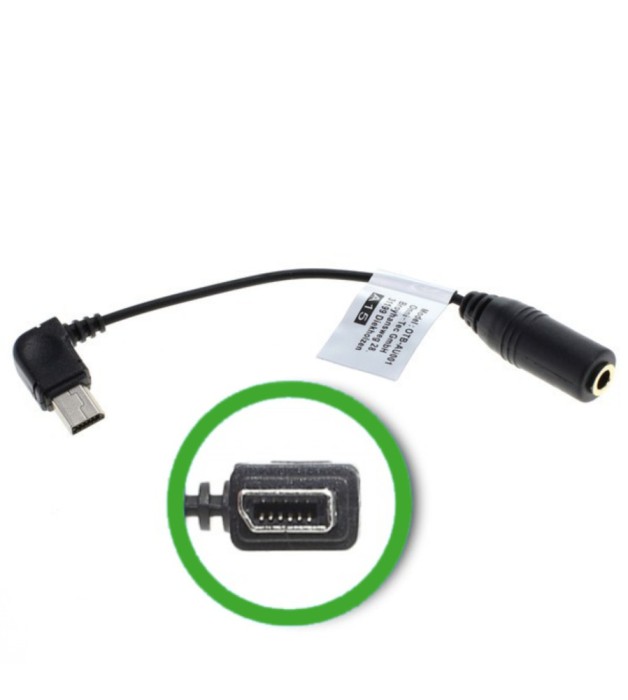 Cablu audio pentru telefonul 11pin ExtUSB la Jack Stereo ON236 de 3,5 mm