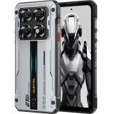 Cumpara ieftin Telefon Mobil Oukitel WP60, Argintiu, 5G, 7.2 HD 120Hz, 24GB RAM (8GB + 16GB Extensibili), 256GB ROM, Android 15, Dimensity 7025, 108MP, Night Vision,