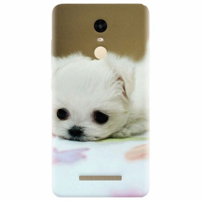 Husa silicon pentru Xiaomi Remdi Note 3, Puppies 001 foto