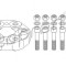 Cuplaj elastic cardan MERCEDES C-CLASS (W204) (2007 - 2014) TOPRAN 401 897