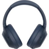 Casti Over the Ear Sony WH1000XM4L, Wireless, Bluetooth, Noise cancelling, Autonomie 30 ore, Microfon, Albastru