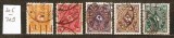 Lot timbre Deutsches Reich &ndash; valori 5&ndash;50 Pf, obliterate -A80