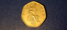 Moneda 50 Pence Marea Britanie 1997