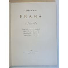 PRAHA VE FOTOGRAFII , ALBUM DE FOTOGRAFIE de KAREL PLICKA , 1966