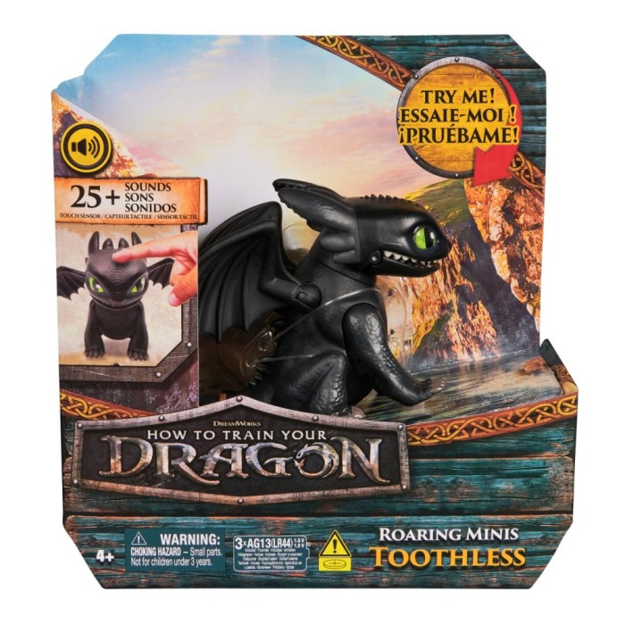 CUM SA ITI DRESEZI DRAGONUL FIGURINA DRAGON TOOTHLESS CU SUNETE SuperHeroes ToysZone