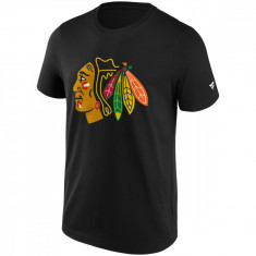 Chicago Blackhawks tricou de bărbați Primary Logo Graphic T-Shirt black - M