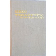 GHID TERAPEUTIC IN NEFROLOGIE - UROLOGIE de CONSTANTIN ZOSIN, MIHAI DAVID, 1977