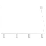 Candelabru Karbon 4 Alb