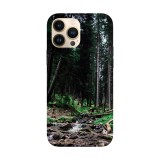 Husa compatibila cu Apple iPhone 14 Pro Max model Forest Creek, Silicon, TPU, Viceversa, Transparent, Carcasa
