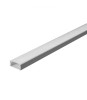 Profil aluminiu 2m alb pentru Banda LED 17.4mm x 7mm cu difuzor alb