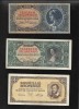 Set Ungaria 6 bancnote 10000 - 1 miliard milpengo 1946, Europa