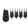Set avertizori wireless Delphin TECTON, 4+1, o statie si 4 avertizori, valigeta de transport