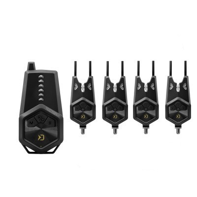 Set avertizori wireless Delphin TECTON, 4+1, o statie si 4 avertizori, valigeta de transport foto