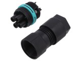 Conector Alimentare AC Terminal Șurub Mamă TECHNO THB.387.B4A.L 17,5A