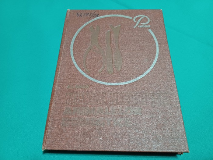 TEHNICA NECROPSIEI ANIMALELOR DOMESTICE *ALECSANDRU IOAN BABA *1977 * 300