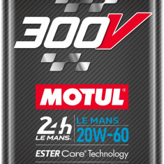 Ulei Motor Motul 300V 24H Le Mans Ester Core® Technology Car Racing Motor Oil 20W-60 5L 110828