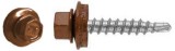 Surub Autoforant Maro cu Saiba Otel-Cauciuc ETS 4.8x38 - 650475