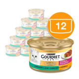 Cumpara ieftin Conservă Gourmet GOLD - bucăți de iepure și ficat fripte și &icirc;năbușite, 12 x 85g