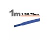 Tub termocontractant albastru 1.5 /0.75 mm 1m lungime, Oem