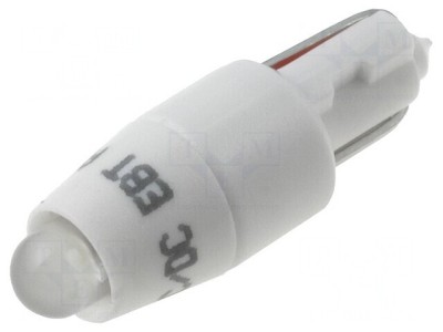 Lampă LED T5 Albă 28V 1 Diodă foto