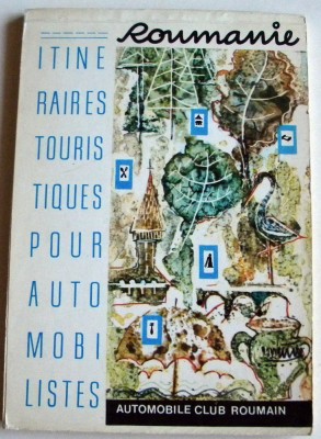 Itinerare turistice pentru automobilisti, harti rutiere RSR, trasee ACR 1968 foto