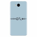 Husa silicon pentru Huawei Y6 2017, Planets