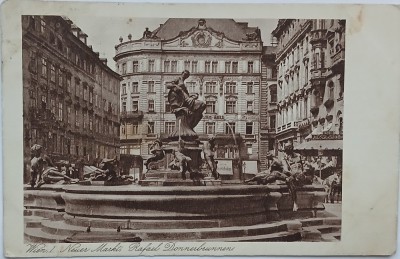 Carte postala circulata 1928 - Viena foto