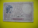 HOPCT FRANTA 5 FRANCS / FRANCI 1939