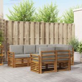 Cumpara ieftin Set de canapele de exterior 7 buc. 7-Locuri