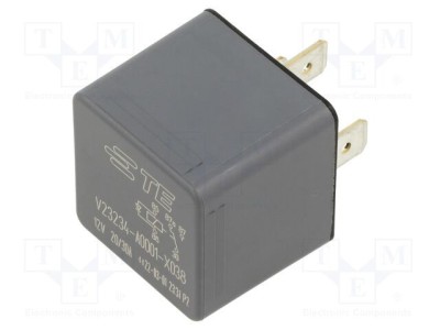 Releu electromagnetic SPDT 12VDC 50A TE Connectivity pentru autovehicule foto