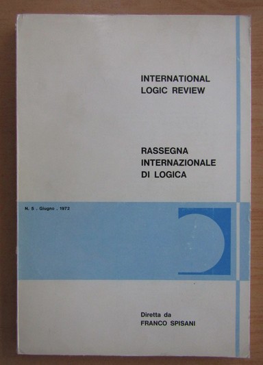 International Logic Review No5 Iunie 1972