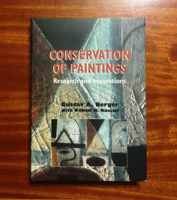 Gustav A. Berger - CONSERVATION OF PAINTINGS Research and Innovations (2000) foto